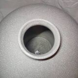 Large Art Deco vase in crackled earthenware