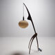 Floor lamp Praying Mantis by Rispal, France, 1950s