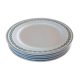 5 flat plates "Nobilis" Sarreguemines