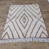 Handmade Berber wool mrirt rug 157X130 CM