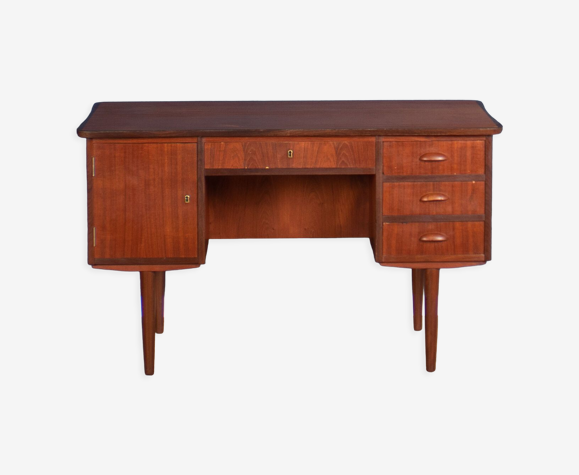Bureau en teck 1960s danois mid century, made in Denmark