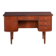 Teak 1960s Danish mid century desk made in Denmark