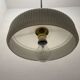 Opaline Glass Light Pendant 1950’s