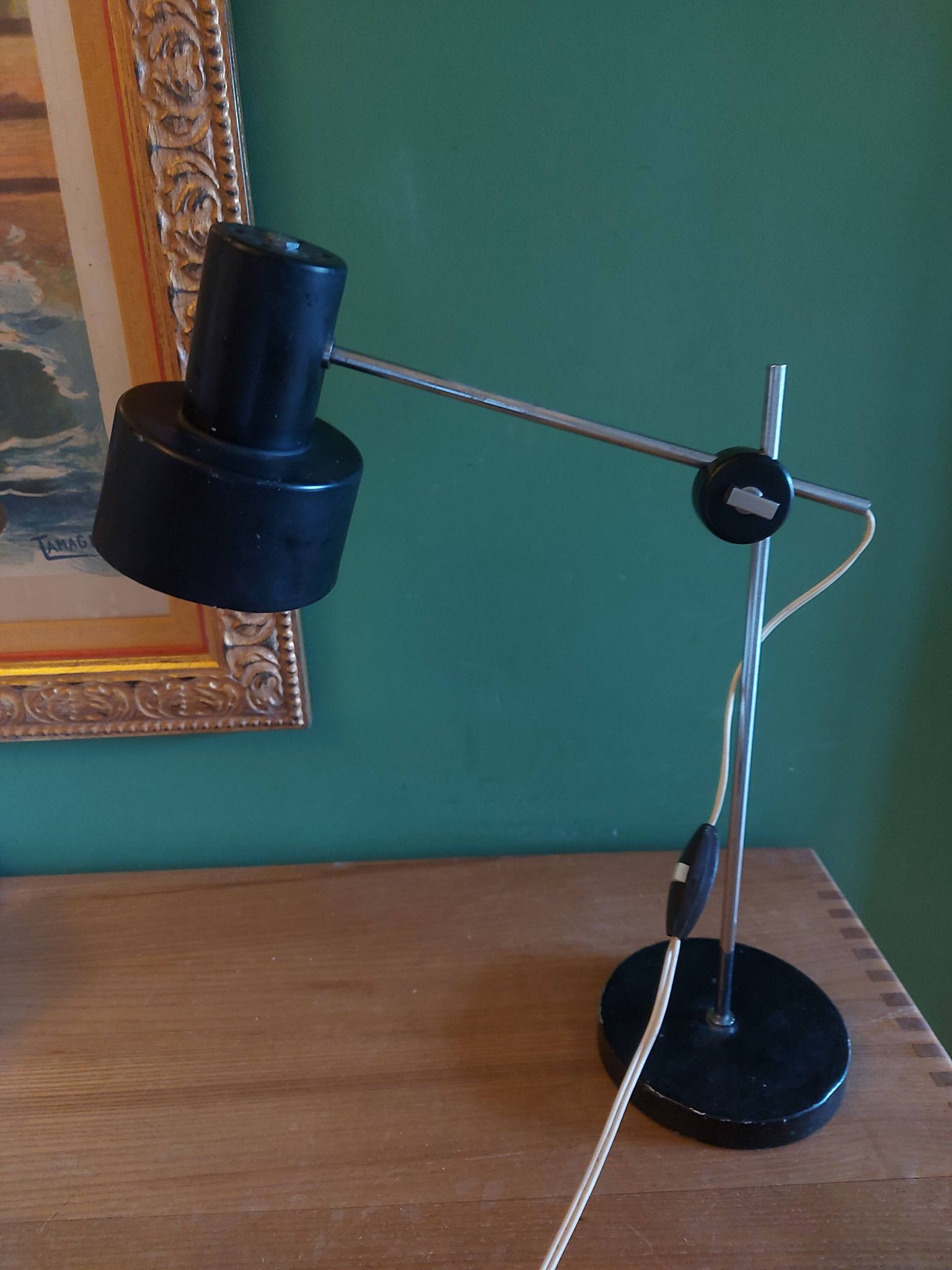 Vintage articulated lamp Jan Suchan