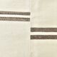 8x10 Large Beige & Brown Striped Pattern Handwoven Kilim Rug, 246x316 Cm