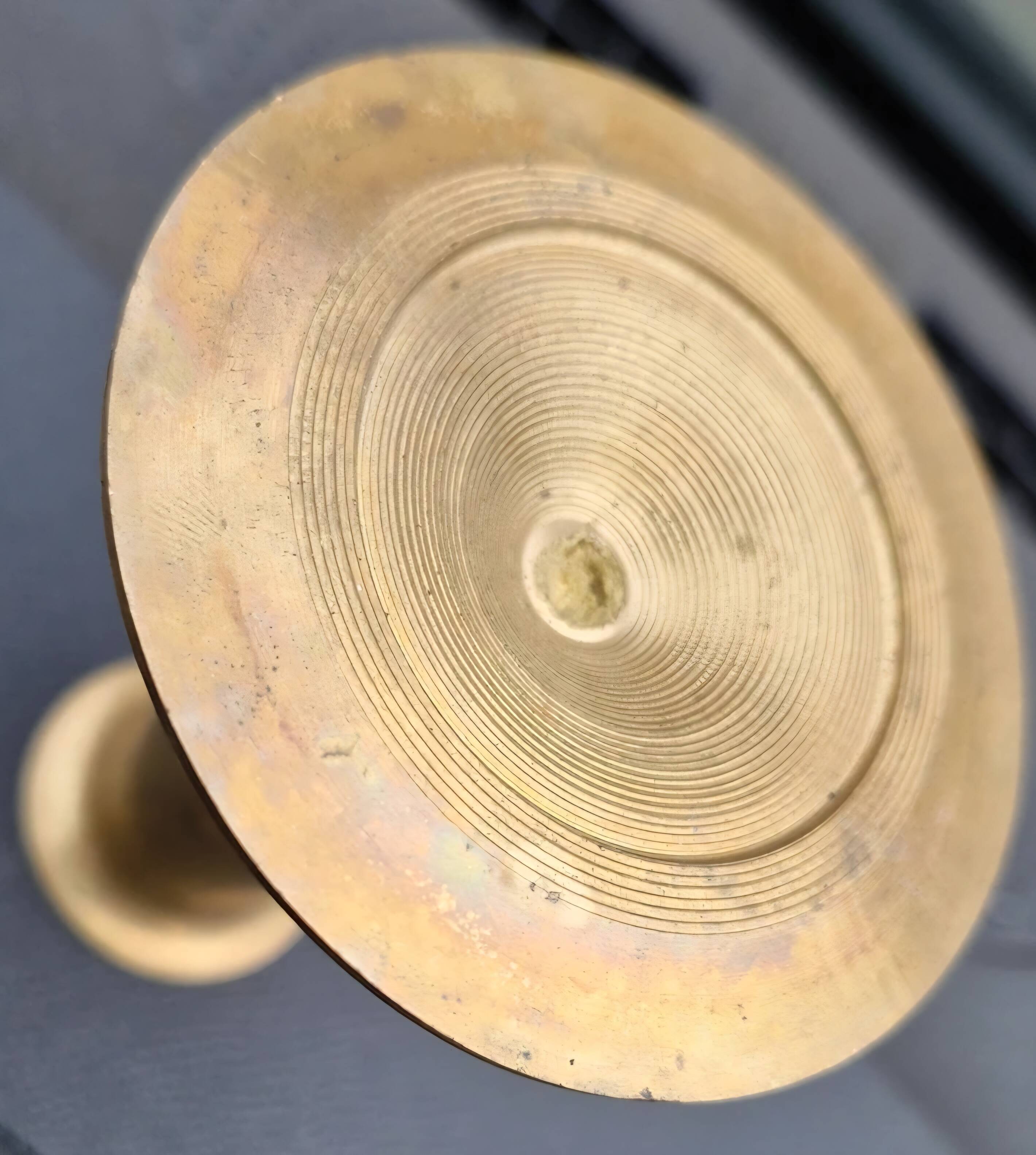 Brass candlestick