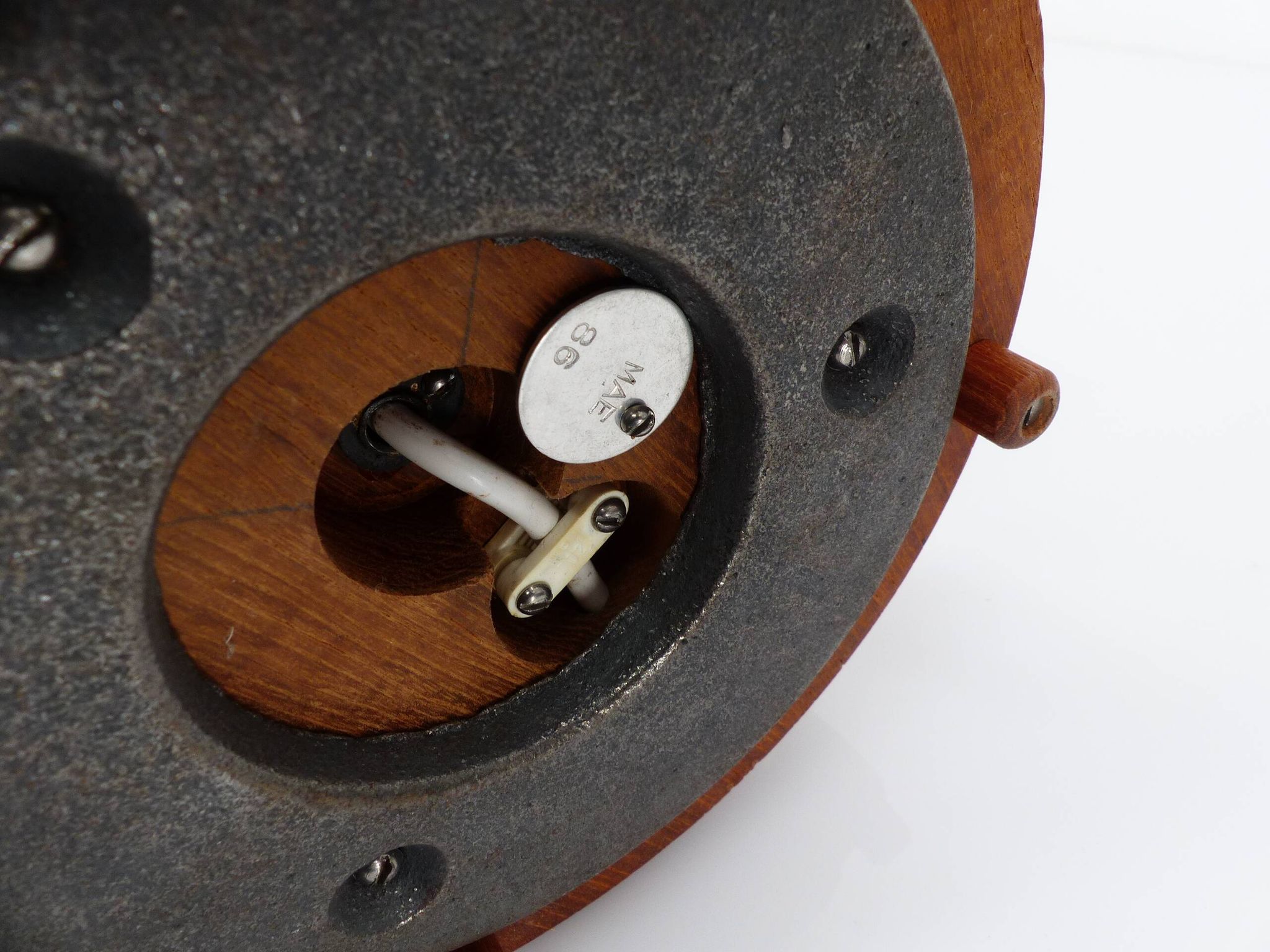 Scandinavian teak floor lamp base, Möllers Armaturfabrik 1960