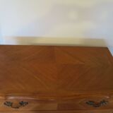 Commode 3 tiroirs style Louis XV en bois massif