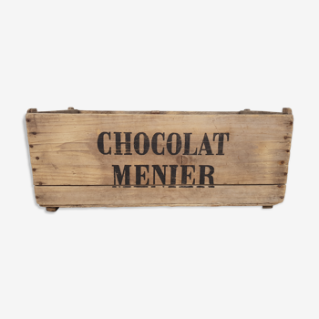 Old advertising box "Chocolate Menier"
