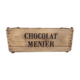 Old advertising box "Chocolate Menier"