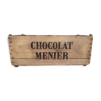 Old advertising box "Chocolate Menier"