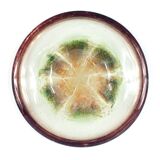 Art deco "Ikora" glass bowl by Karl Wiedmann for WMF, Germany, 1920s-30s