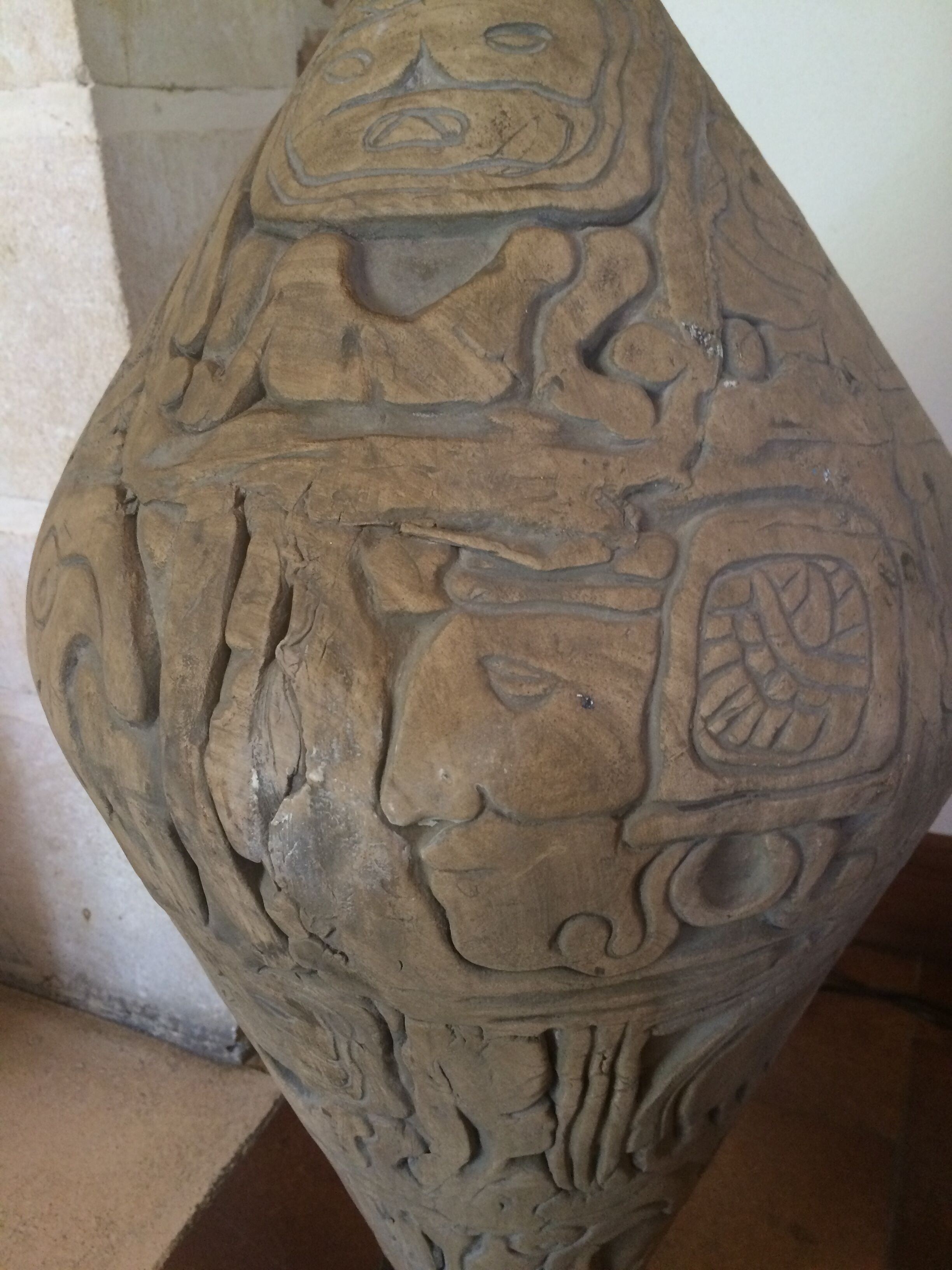 Vintage floor lamp, sculptural circa 60