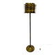 Brass floor lamp designed in the mid-century by Kari Ruokonen for Lynx Finland.