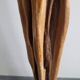 Vintage driftwood & mahogany floor lamp 1960s