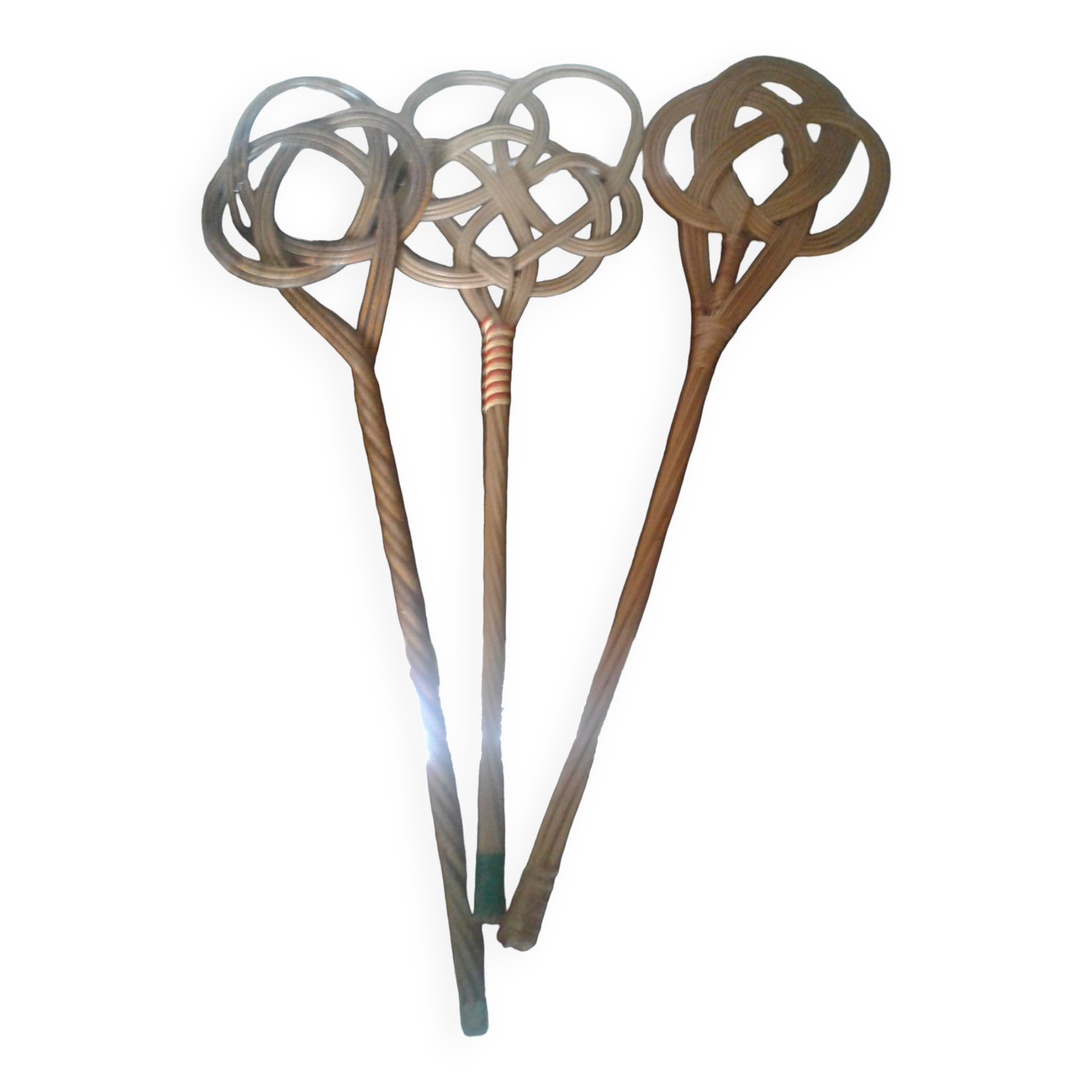 Set of tapes wicker carpet