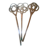 Set of tapes wicker carpet