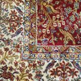 Beautiful Kashmir "Tree of Life" wool rug entirely handmade