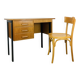 1960s vintage desk with chair