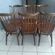 Suite de 6 chaises Baumann modèle Tacoma années 1970