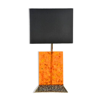 Lampe en résine fractale par Henri Fernandez