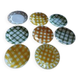 set of Sarreguemines Digoin plates