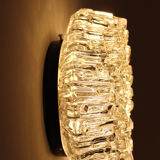 Ceiling lamp in Murano glass, rostrato, Italy 70's