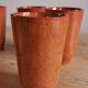 Set of 6 sandstone cups