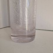 Grand vase en verre bullé style biot