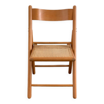 Cane folding chair