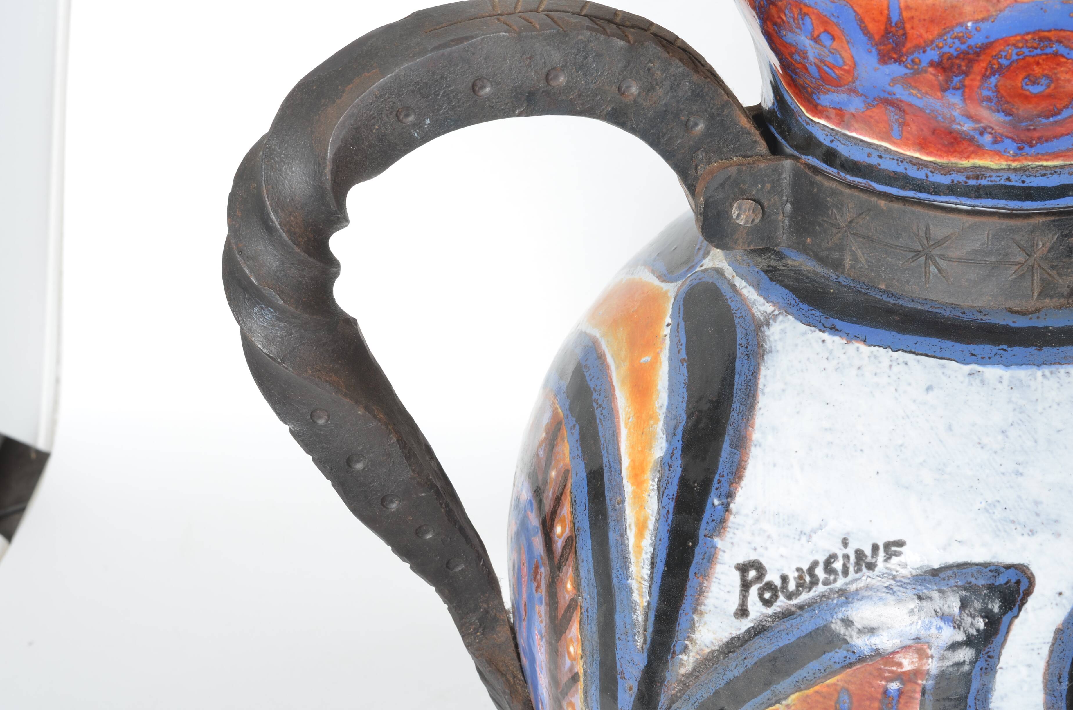 Jacques Poussine ceramic jug