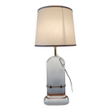 Lucite and brass lamp from the 70s