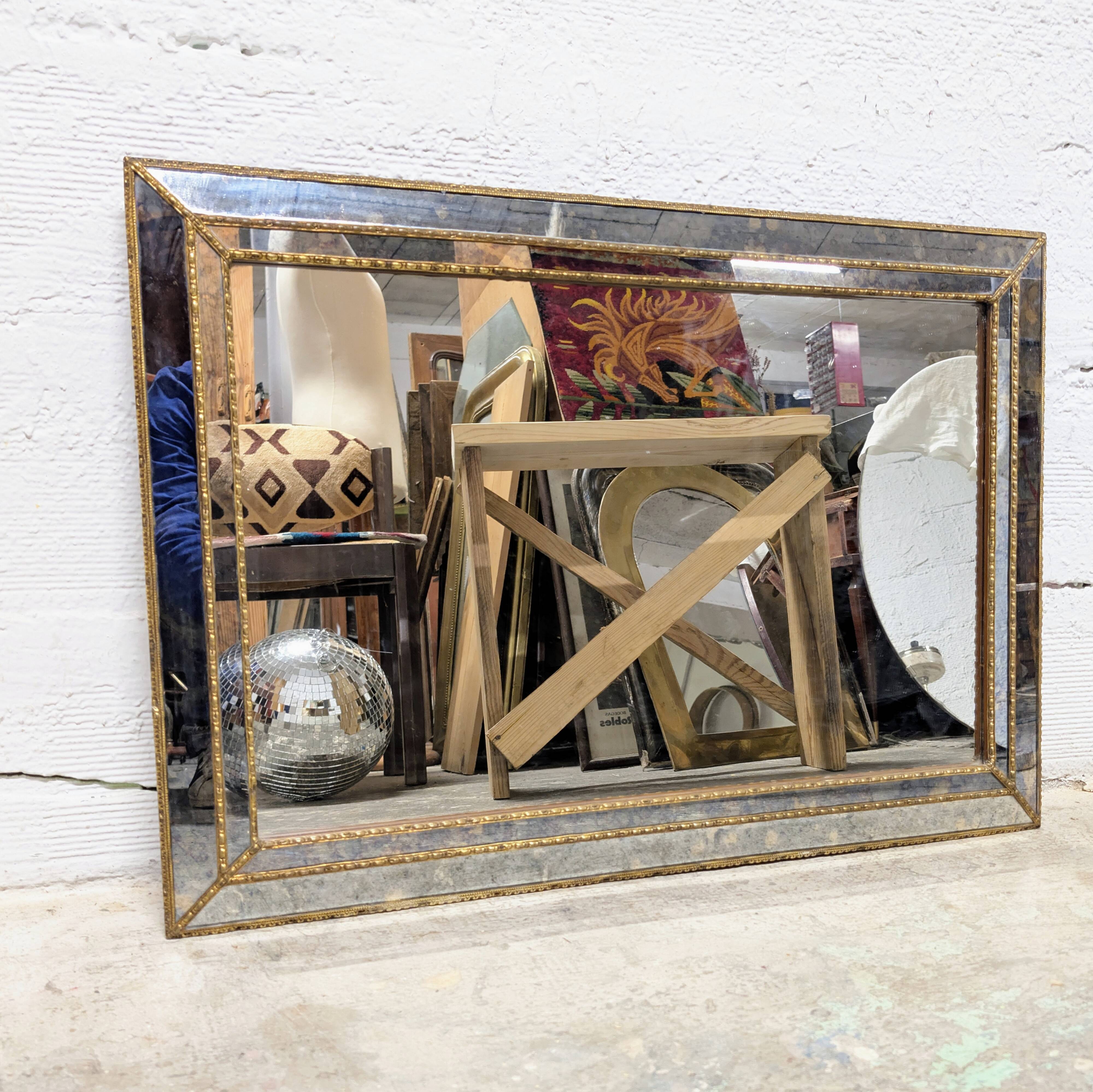Miroir à parecloses 81x57cm