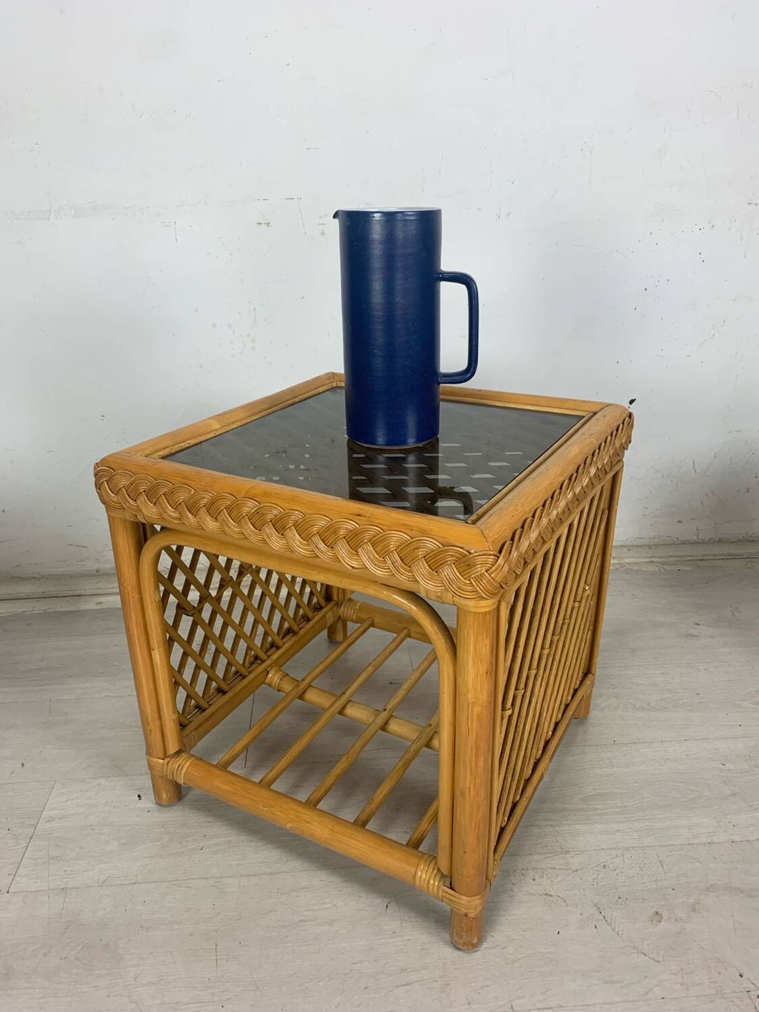 Rattan coffee table