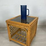 Rattan coffee table