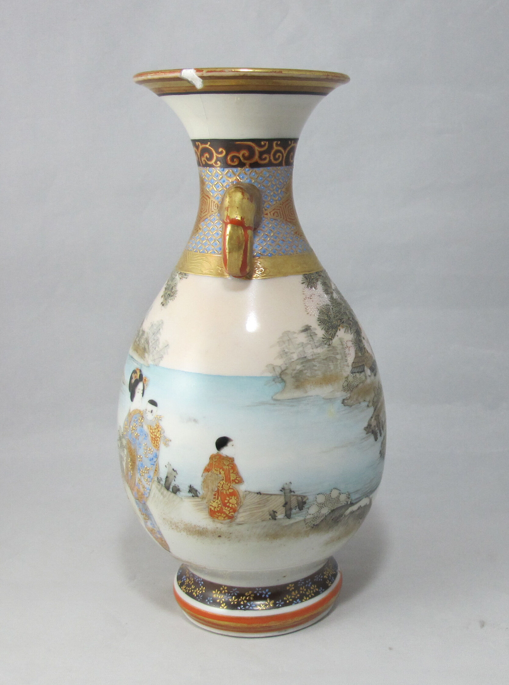 Ancien vase japonais Japon 19è siècle Selency