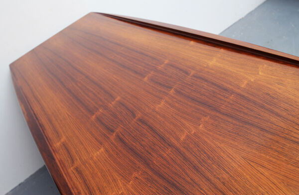Table basse en palissandre par Grete Jalk, Poul Jeppesen des années 1960