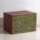 Antique Chinese chest painted in pine wood – China, circa 1900