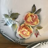 Set de 4 assiettes creuses "Odile" Digoin Sarreguemines