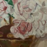 Still life on wood.