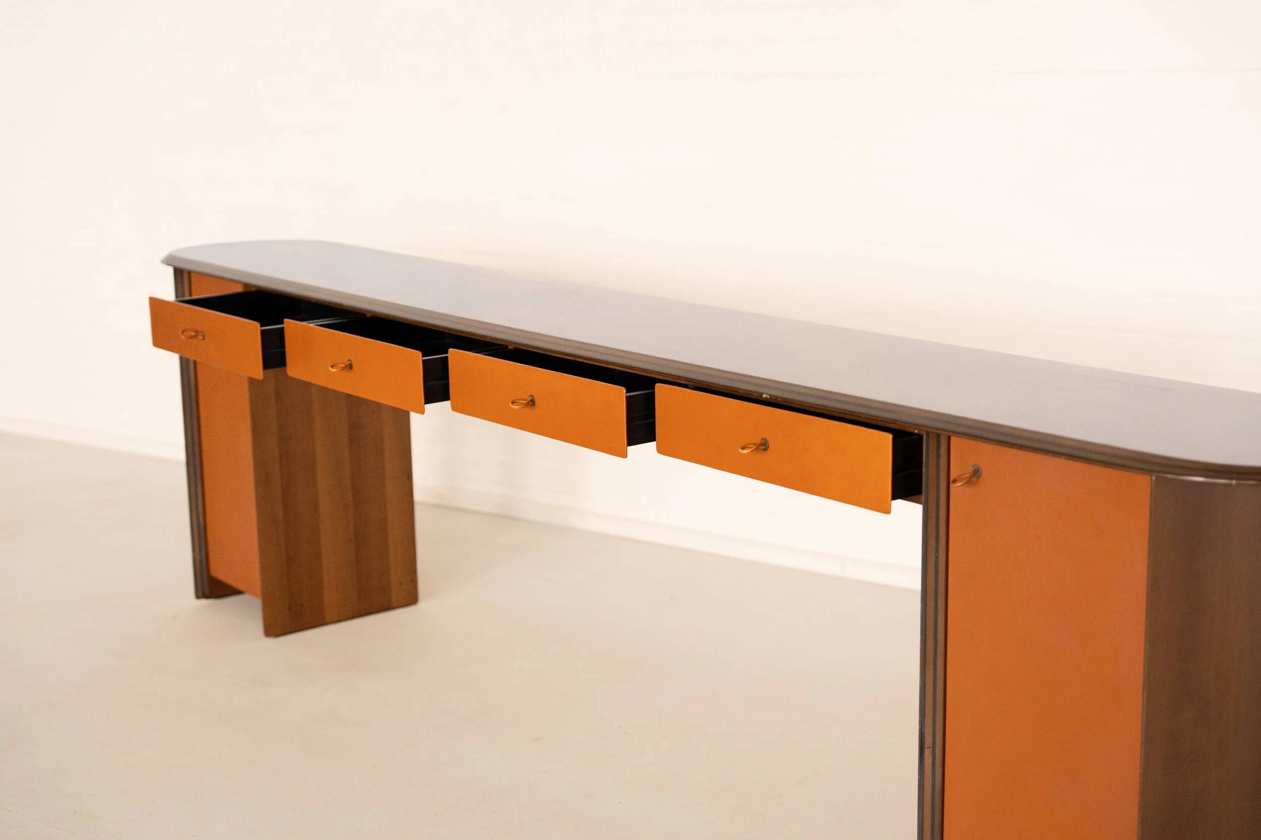 Artona console by Afra & Tobia Scarpa for Maxalto