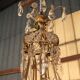 Bronze lustre and crystal 19th