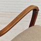 1960s, Danish design, armchair in quality furniture wool fabric.