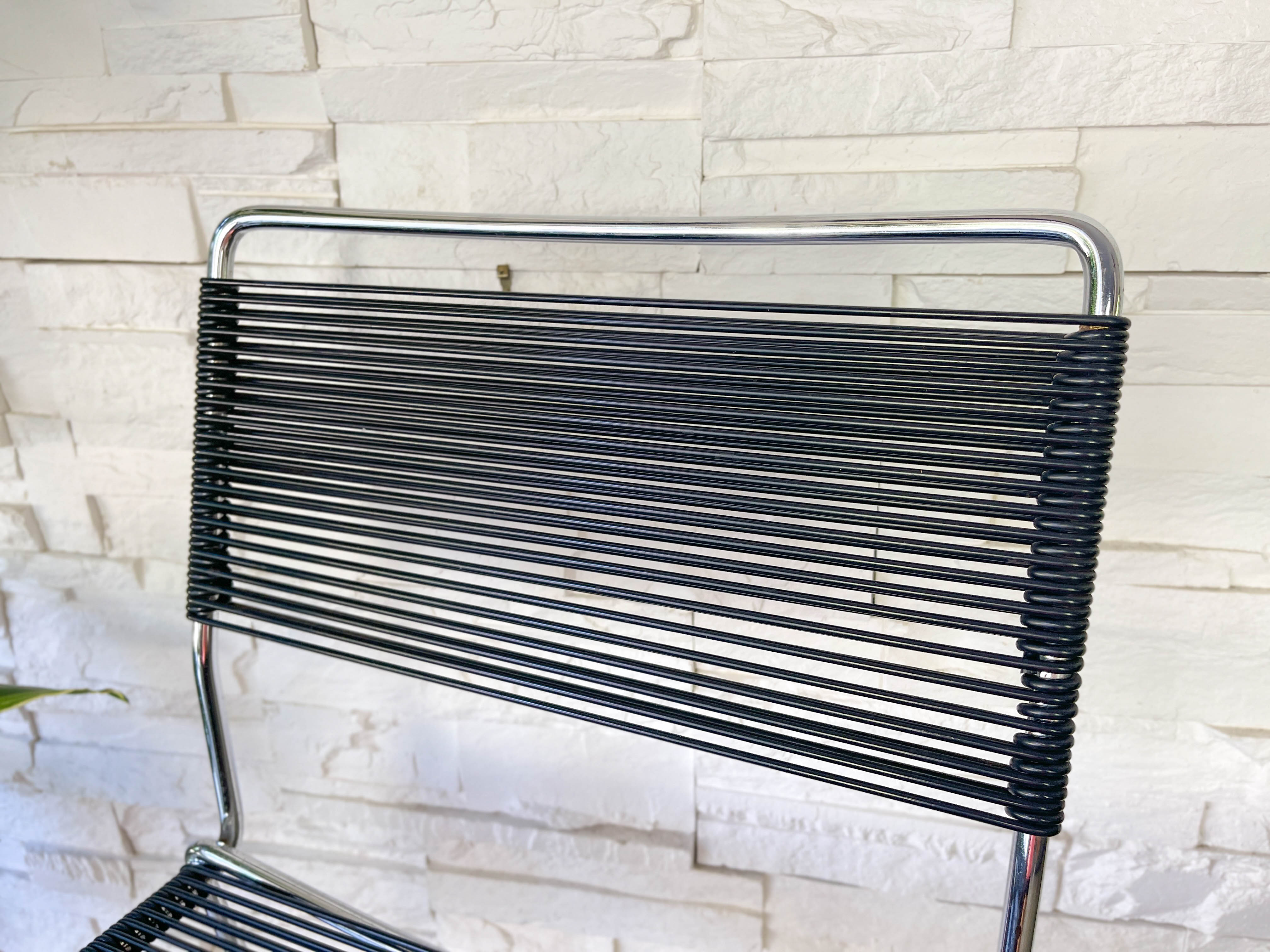 Mid-Century Spaghetti Bar Stools by Giandomenico Belotti for Alias, Italy, 1980s