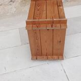 pine bedside table