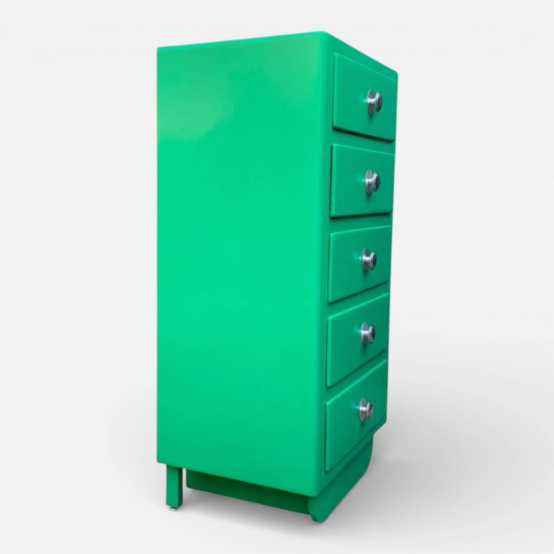 Chiffonnier art déco vert