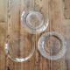 Vintage Mismatched Glass Dessert Plates