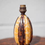 Art Deco Tortoiseshell Style Lamp Base