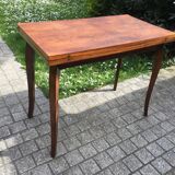 Dining table folding old rosewood from 2 to 6 people