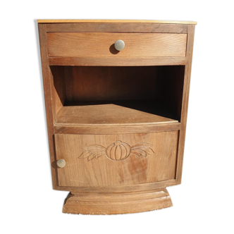 Art Deco curved bedside table 1925